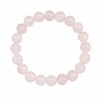 Rose Quartz Stone Bracelet Positive Energy & Love Crystal Bracelet BB1001