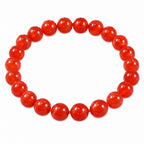 Natural Carnelian Beaded Bracelet for Men & Women 8mm Carnelian Crystal Stone Bracelet BB1002