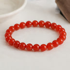 Natural Carnelian Beaded Bracelet for Men & Women 8mm Carnelian Crystal Stone Bracelet BB1002