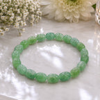 Natural Green Aventurine Gemstone Crystal Beaded Bracelet for Men & Women BB1008