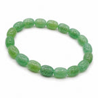 Natural Green Aventurine Gemstone Crystal Beaded Bracelet for Men & Women BB1008