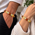 Natural Multicolor Gemstone Bracelet for Protection, Success & Harmony BB1016