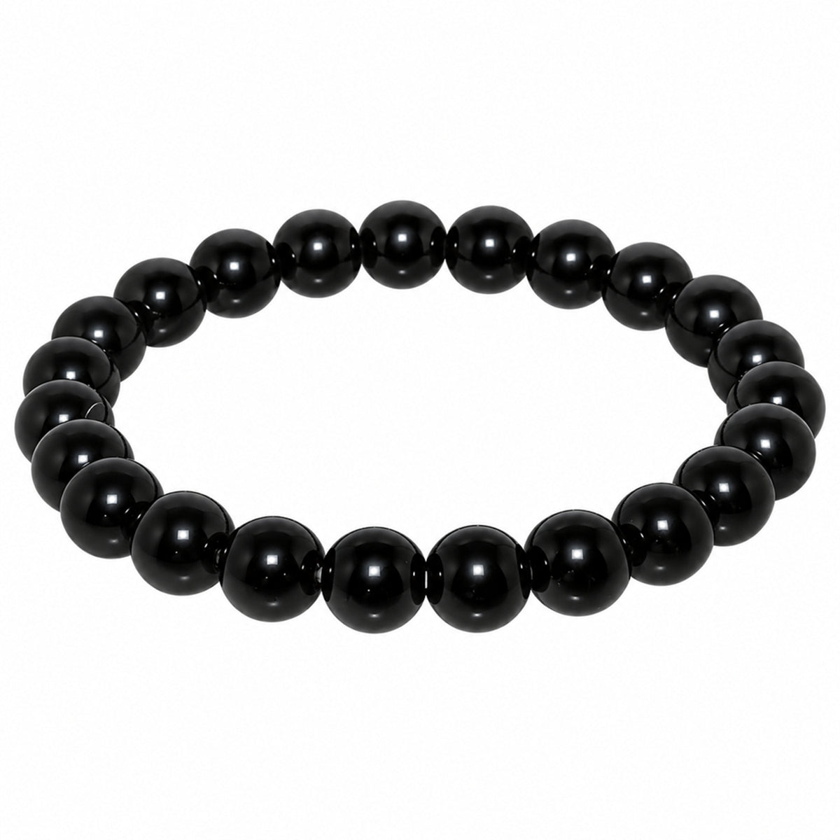 Natural Black Obsidian Bracelet for Protection, Grounding, Clarity & Balance BB1034