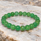 Natural Green Aventurine Bracelet for Prosperity, Luck, Positivity & Harmony BB1036