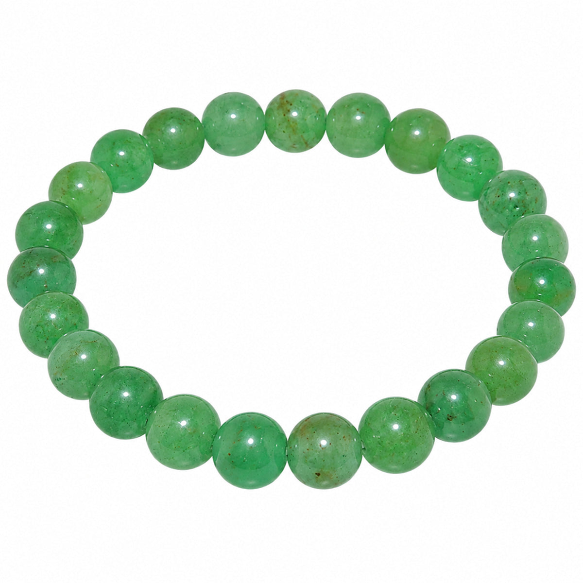 Natural Green Aventurine Bracelet for Prosperity, Luck, Positivity & Harmony BB1036