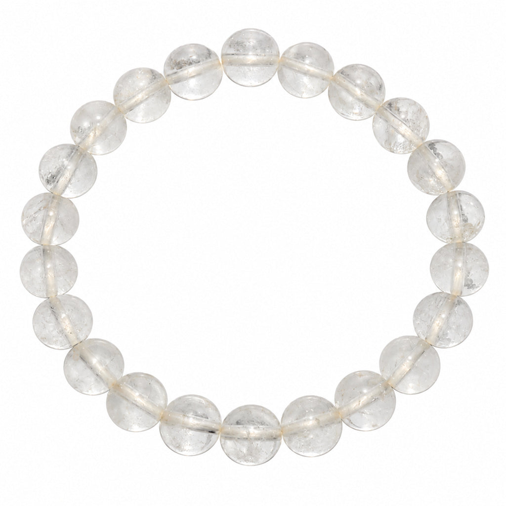Natural Clear Quartz Bracelet for Clarity, Focus, Positivity & Energy BB1037