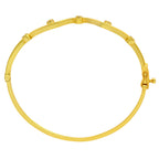 Elegant 18K Gold Plated Designer Bangle Bracelet for Women & Girls BIB1003