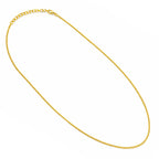 Premium 18K Gold Plated Lightweight Chain Necklace for Everyday Wear BIC1001