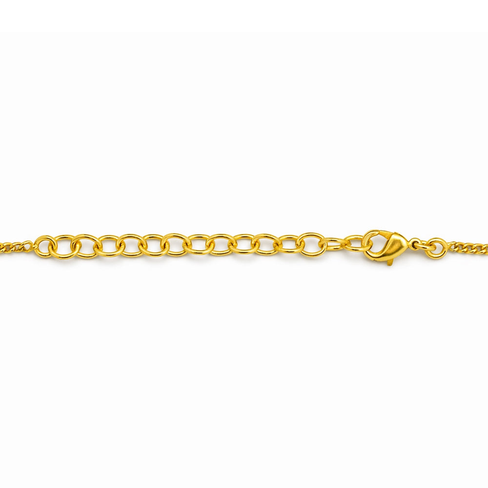 Premium 18K Gold Plated Lightweight Chain Necklace for Everyday Wear BIC1001