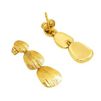 Premium 18K Gold Plated Designer Drop Earrings for Women & Girls BIE1008