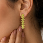 Fashionable 18K Gold Plated Minimal Geometric Earrings for Ethnic & Western Wear BIE1038_A