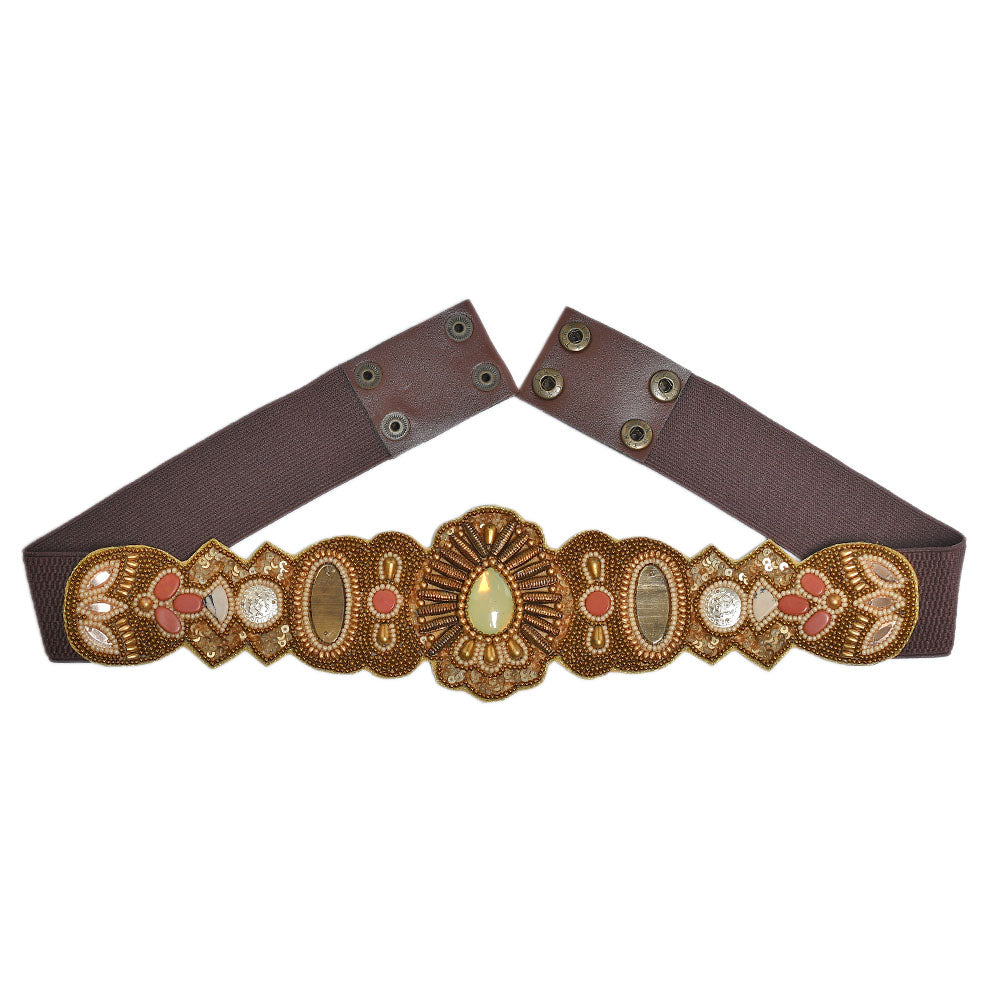 Ethnic Bohemian Boho Gypsy style Beaded Belt FBL1003