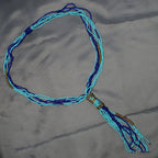 Tassel Beaded Necklace,Glass Seed Beaded Bohemian Boho,Retro Ethnic Sweater Chain FNC1007