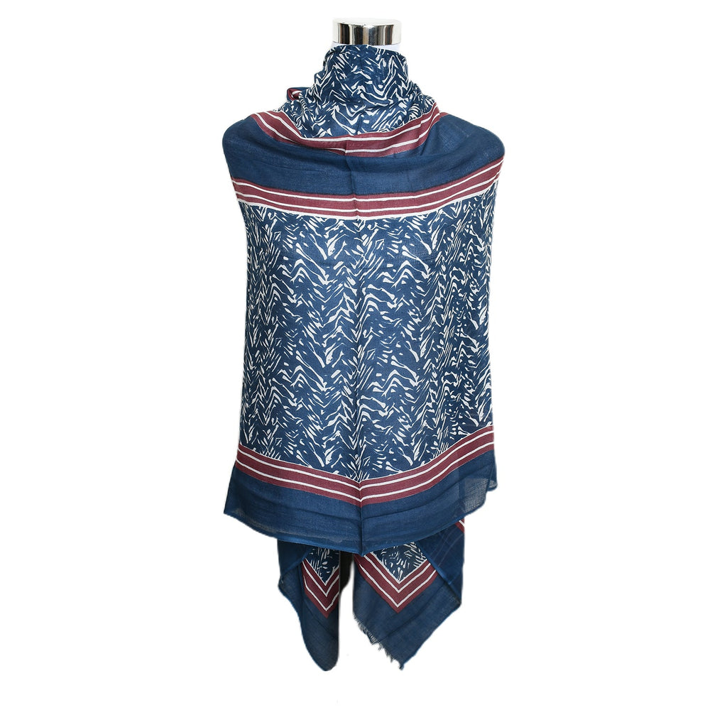 Premium Soft Quality Digital Print Modal Scarf Lightweight Wraps MMD406