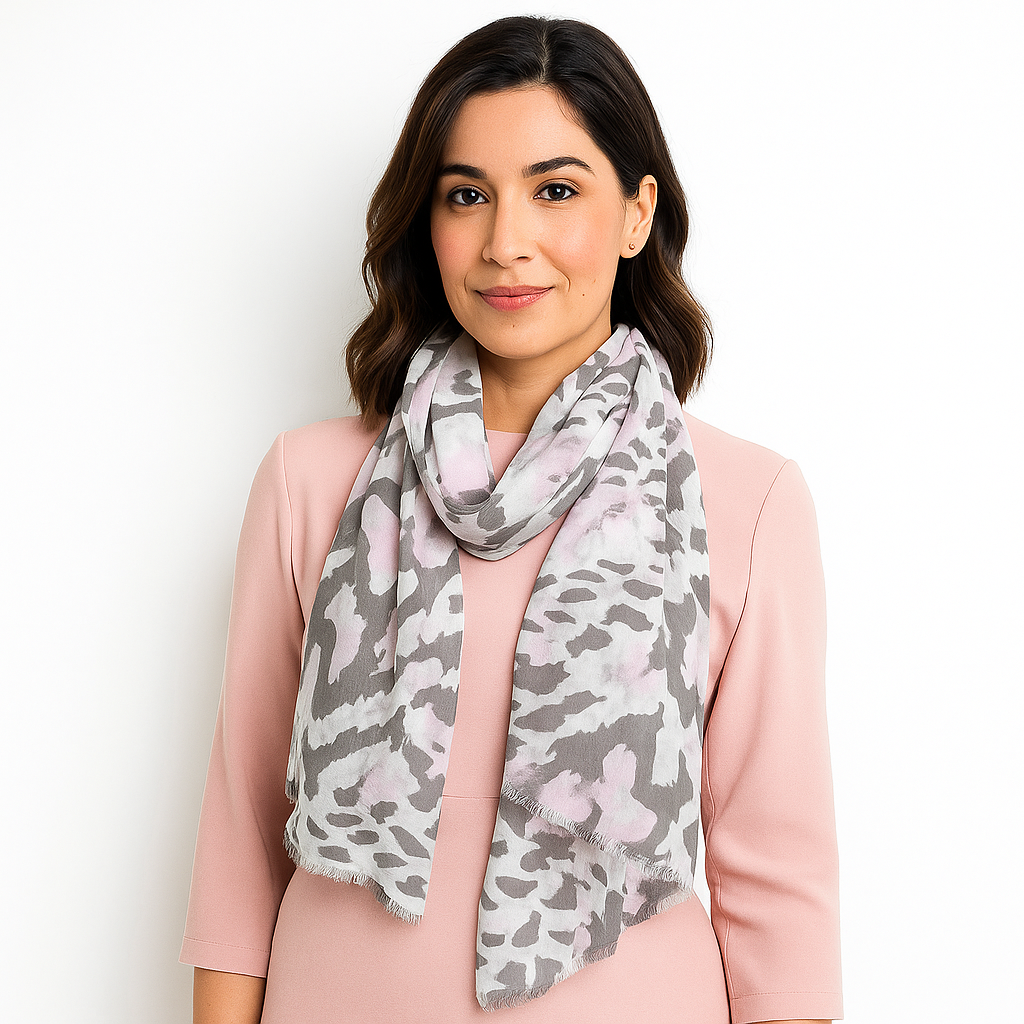 Premium Soft Quality Digital Print Modal Scarf Lightweight Wraps MMD410
