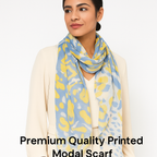 Premium Soft Quality Digital Print Modal Scarf Lightweight Wraps MMD411