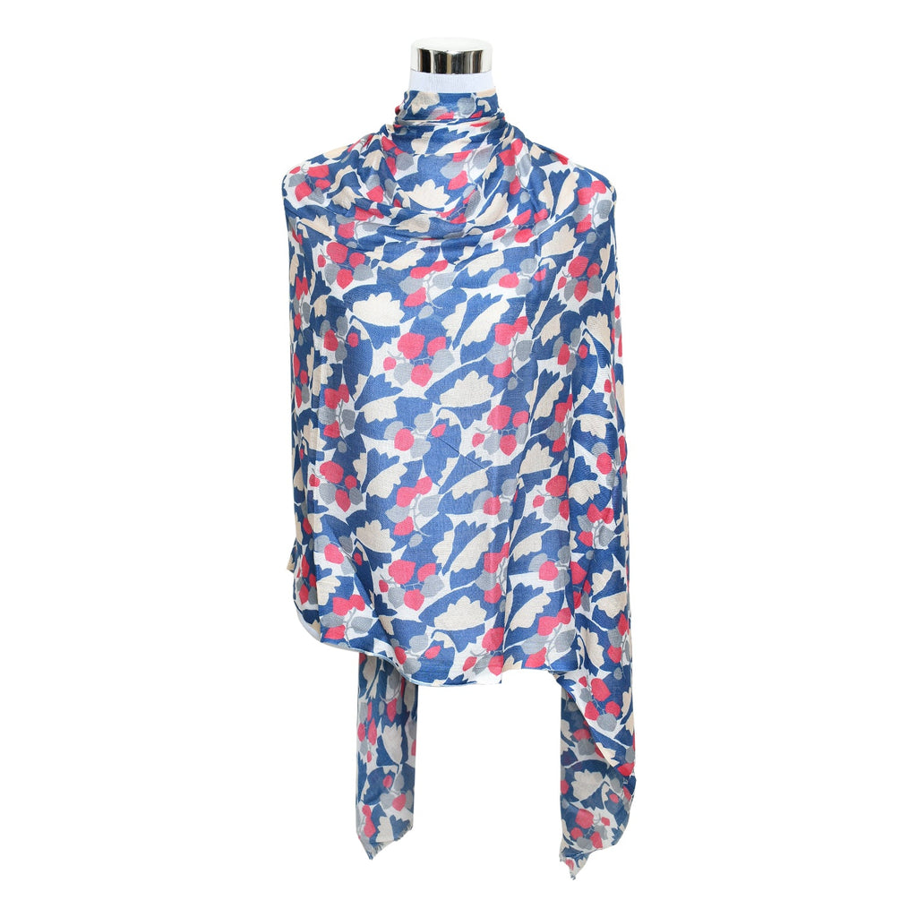 Premium and Soft Quality Printed Scarf Tabby Silk Lightweight MMD412