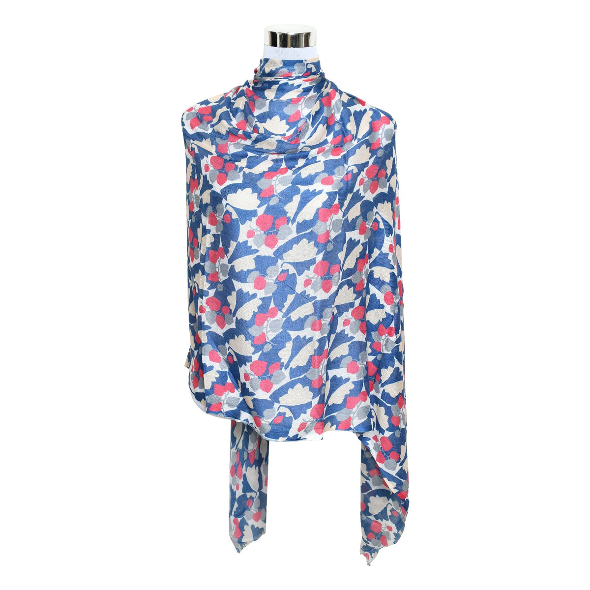 Premium and Soft Quality Printed Scarf Tabby Silk Lightweight MMD412