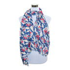 Premium and Soft Quality Printed Scarf Tabby Silk Lightweight MMD412