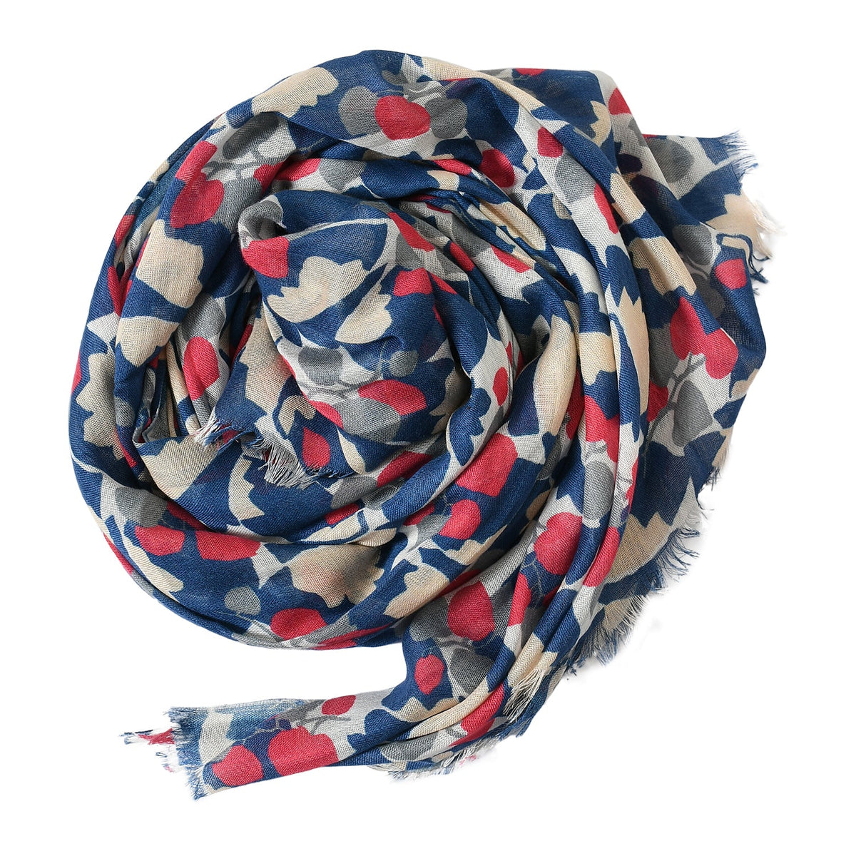 Premium and Soft Quality Printed Scarf Tabby Silk Lightweight MMD412