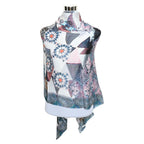 Premium Soft Quality Modal Scarf Screen Print Lightweight Wraps MMD416