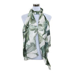 Premium Quality Leaf Printed Modal Scarf Screen Lightweight Wraps MMD418