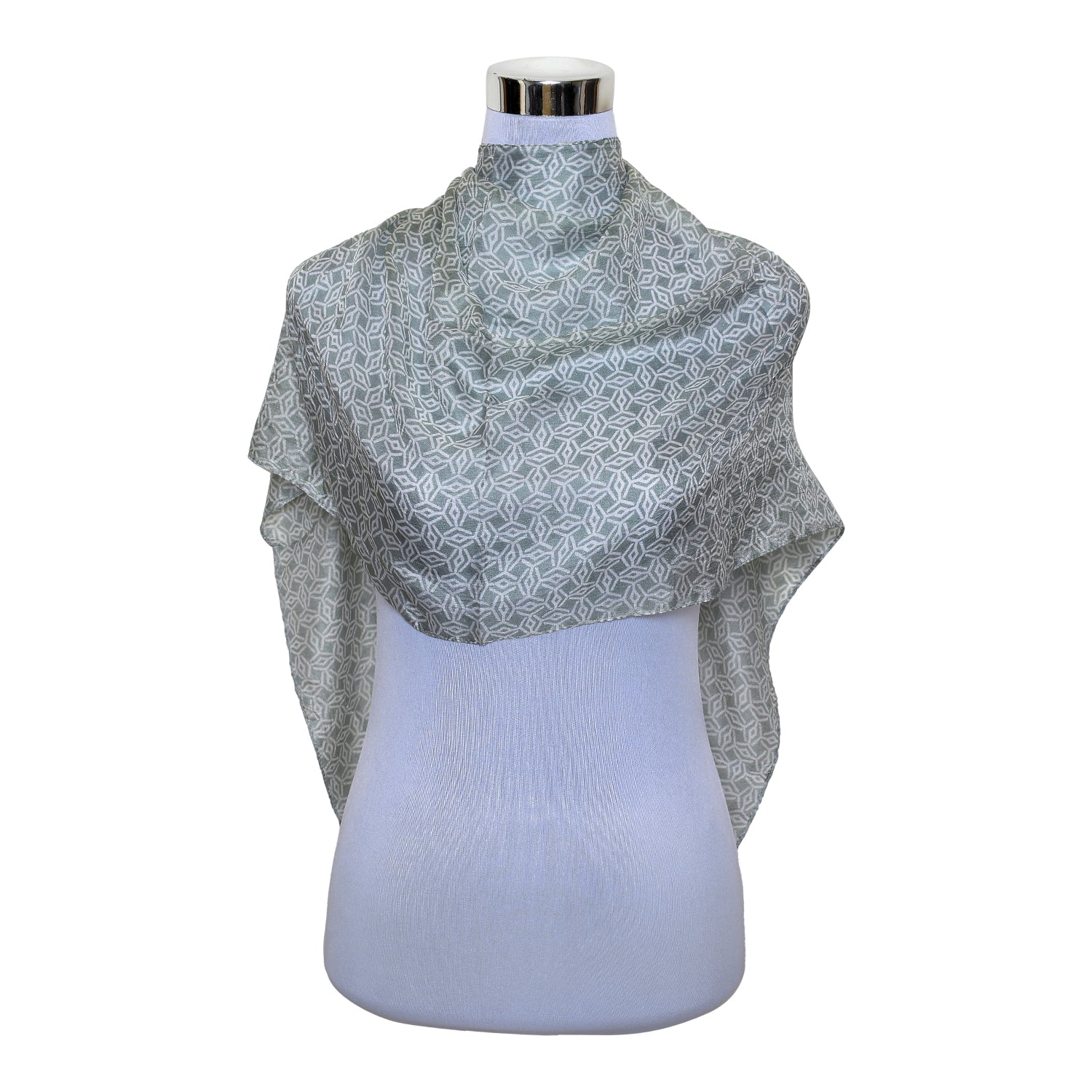 Premium and Soft Quality Printed Scarf Tabby Silk Lightweight MSL209