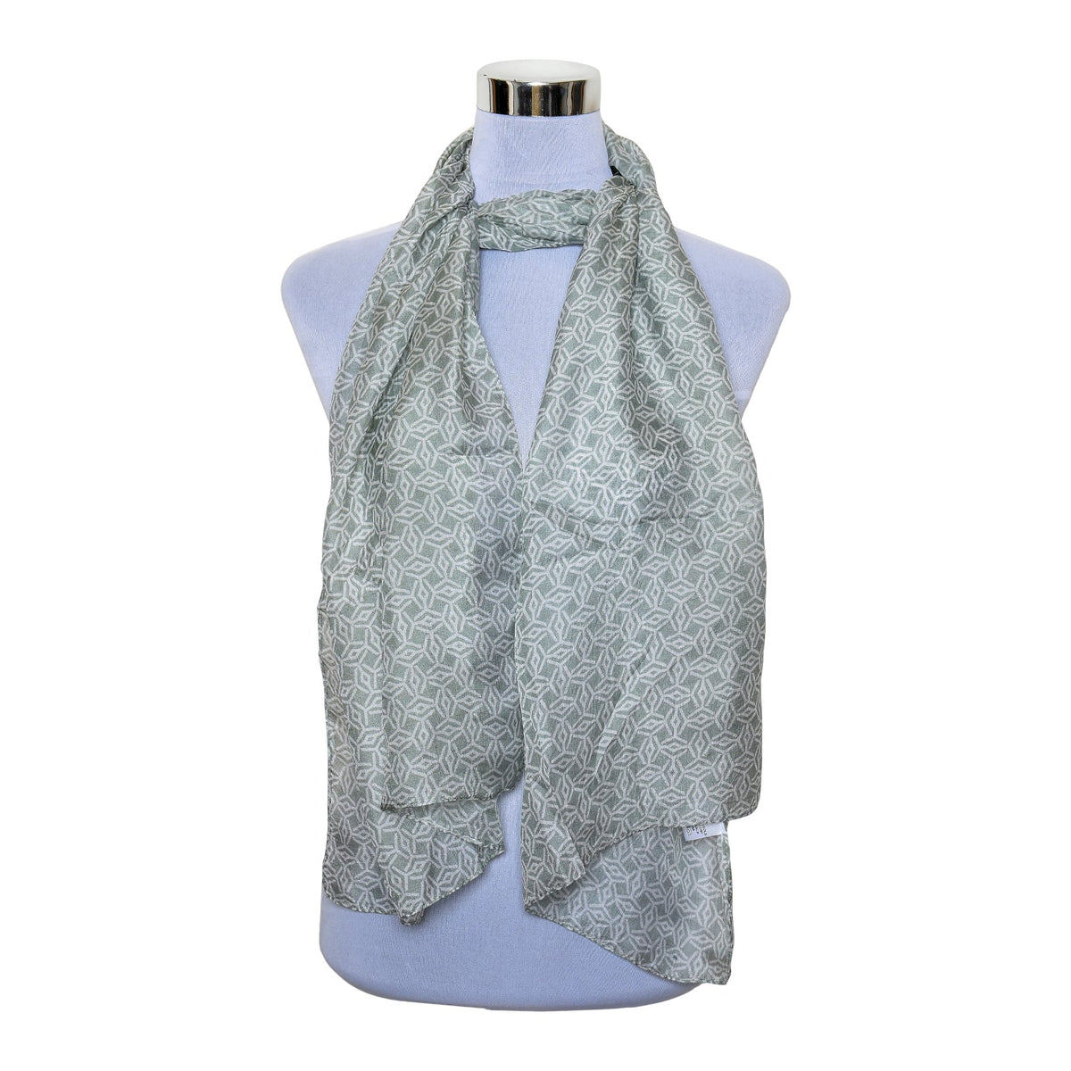 Premium and Soft Quality Printed Scarf Tabby Silk Lightweight MSL209