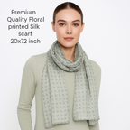 Premium and Soft Quality Printed Scarf Tabby Silk Lightweight MSL209