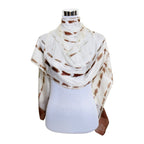 Premium and Soft Quality Printed Scarf Tabby Silk Lightweight MSL212