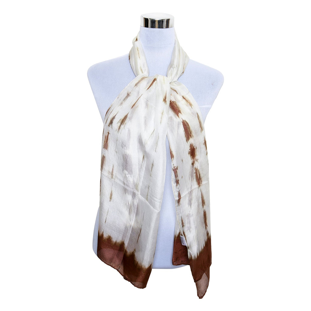 Premium and Soft Quality Printed Scarf Tabby Silk Lightweight MSL212
