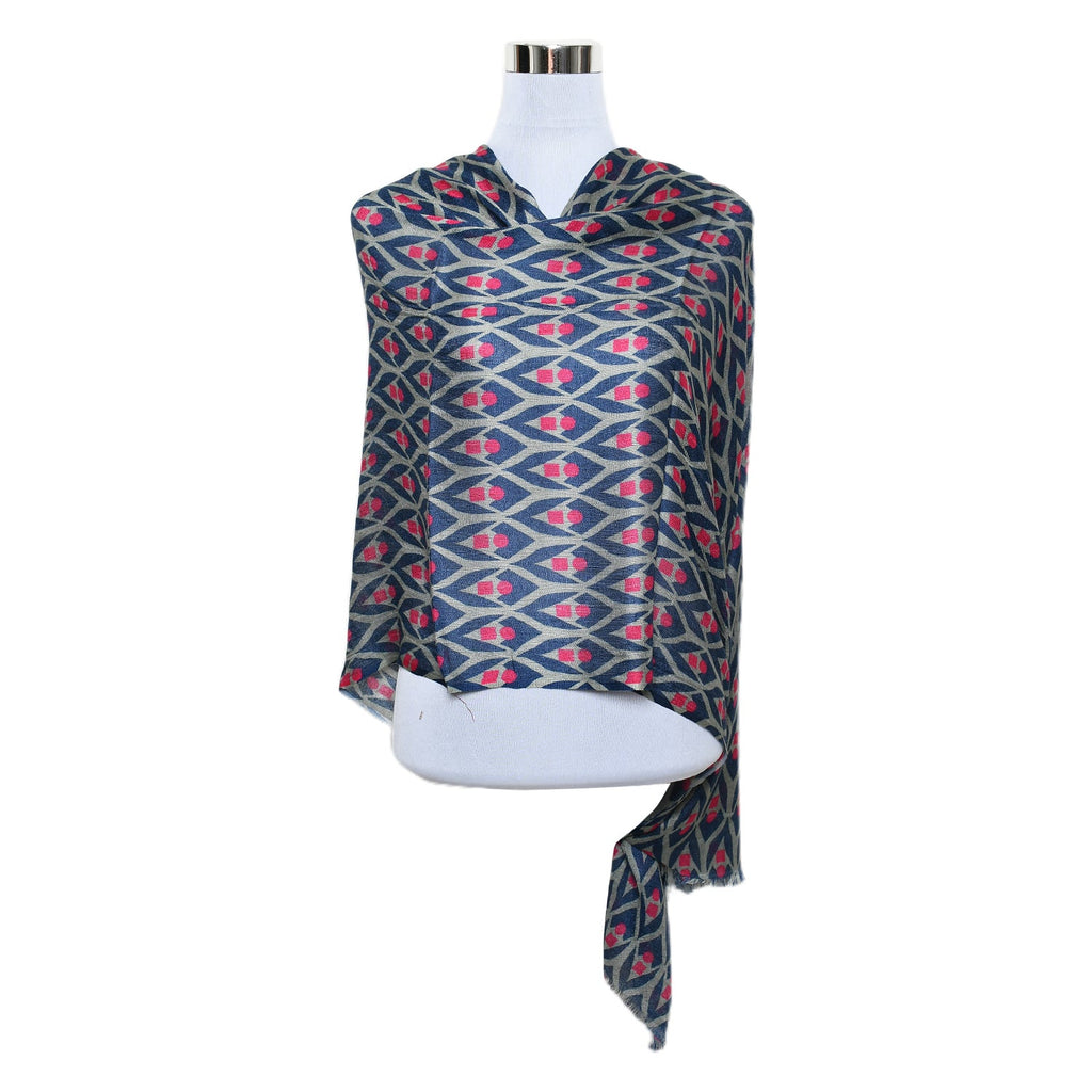 Womens Viscose Print Scarf Lightweight Wraps MV501