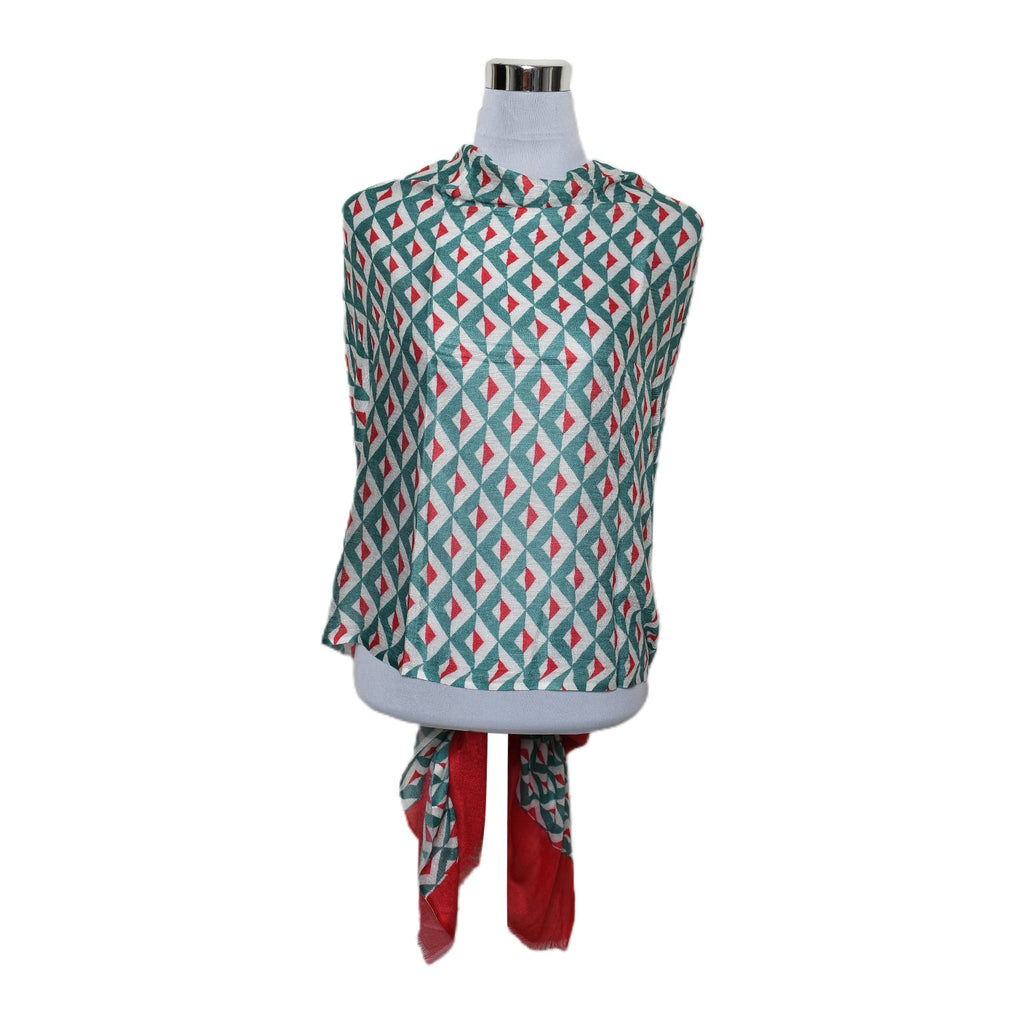 Womens Viscose Print Scarf Lightweight Wraps MV502
