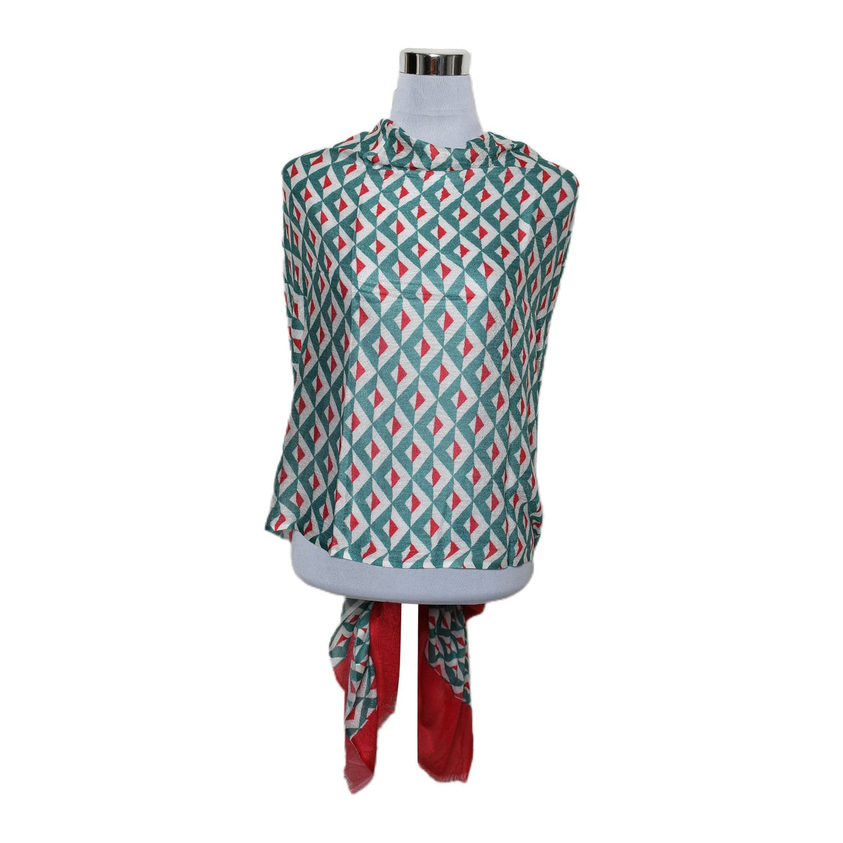Womens Viscose Print Scarf Lightweight Wraps MV502