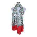 Womens Viscose Print Scarf Lightweight Wraps MV502