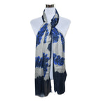 Womens Viscose Print Scarf Lightweight Wraps MV505