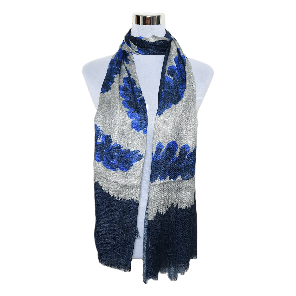 Womens Viscose Print Scarf Lightweight Wraps MV505
