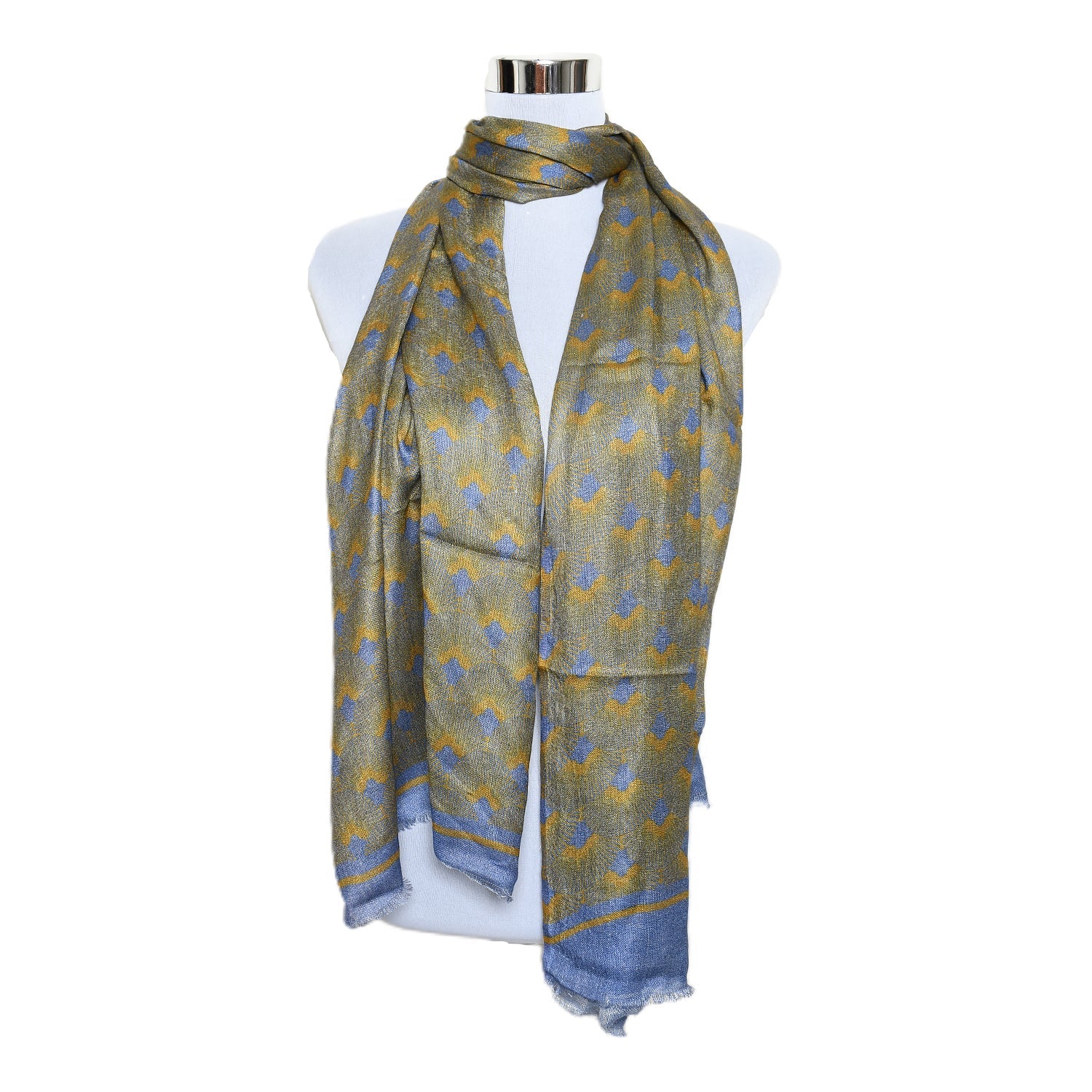 Womens Viscose Print Scarf Lightweight Wraps MV506