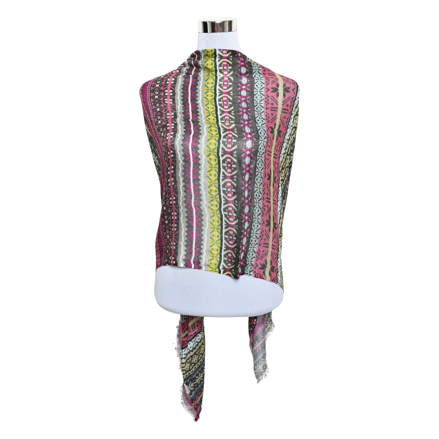 Womens Viscose Print Scarf Lightweight Wraps MV509