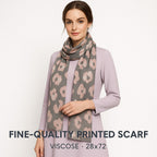Womens Viscose Print Scarf Lightweight Wraps MV510