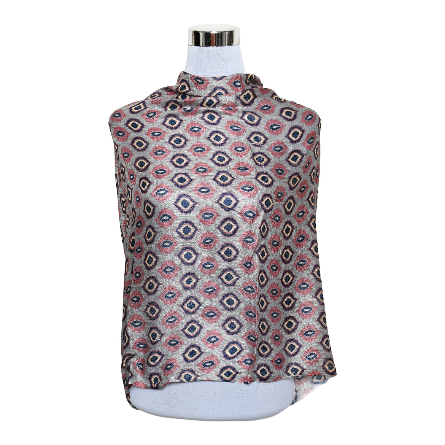 Womens Viscose Print Scarf Lightweight Wraps MV516