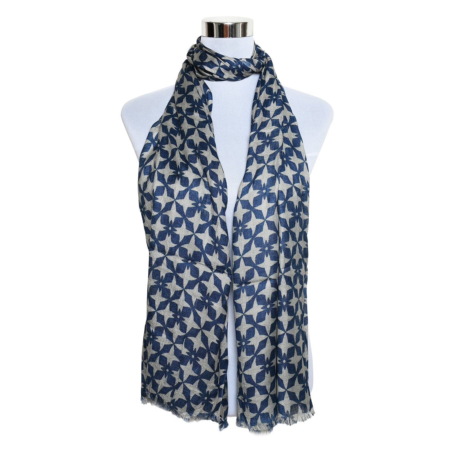 Womens Viscose Print Scarf Lightweight Wraps MV517