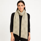 Premium & Soft Quality Printed Scarf Cashmere Wool Lightweight MWL301