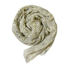 Premium & Soft Quality Printed Scarf Cashmere Wool Lightweight MWL301