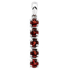 Hessonite Garnet - Hessonite Garnet 925 Sterling Silver Pendant Necklace Jewelry SP01011
