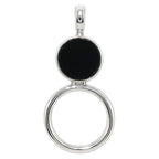 Black Onyx 925 Sterling Silver Pendant Necklace Jewelry SP01030
