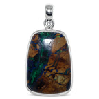 Shattuckite 925 Sterling Silver Pendant Necklace Jewelry SP01050