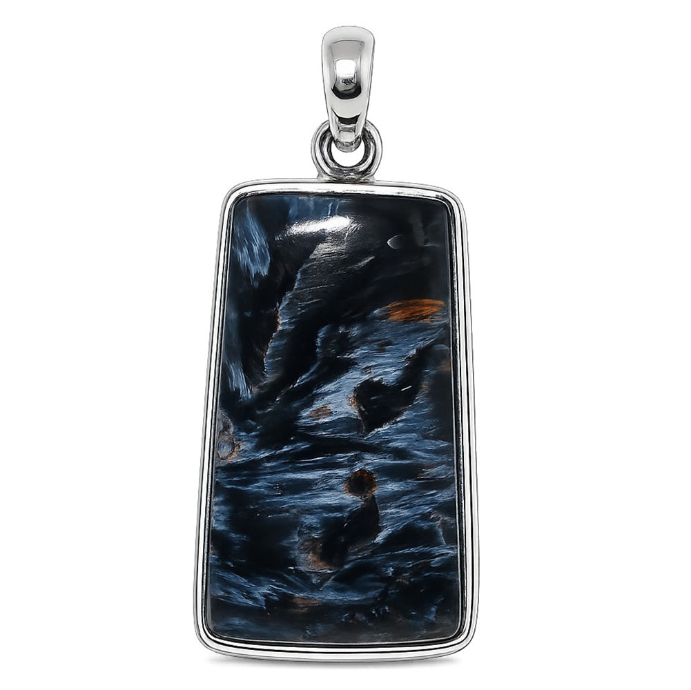 Pietersite 925 Sterling Silver Pendant Necklace Jewelry SP01075