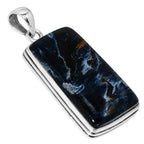 Pietersite 925 Sterling Silver Pendant Necklace Jewelry SP01075
