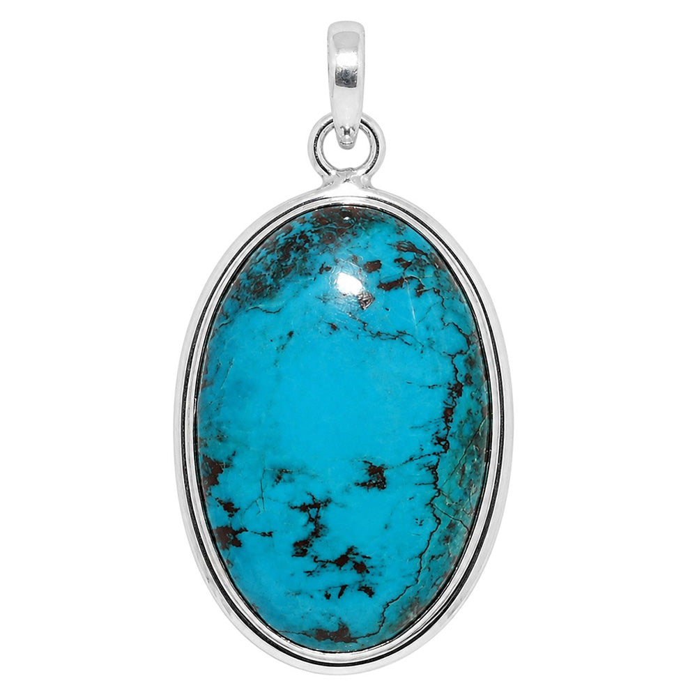 Shattuckite 925 Sterling Silver Pendant Necklace Jewelry SP01095